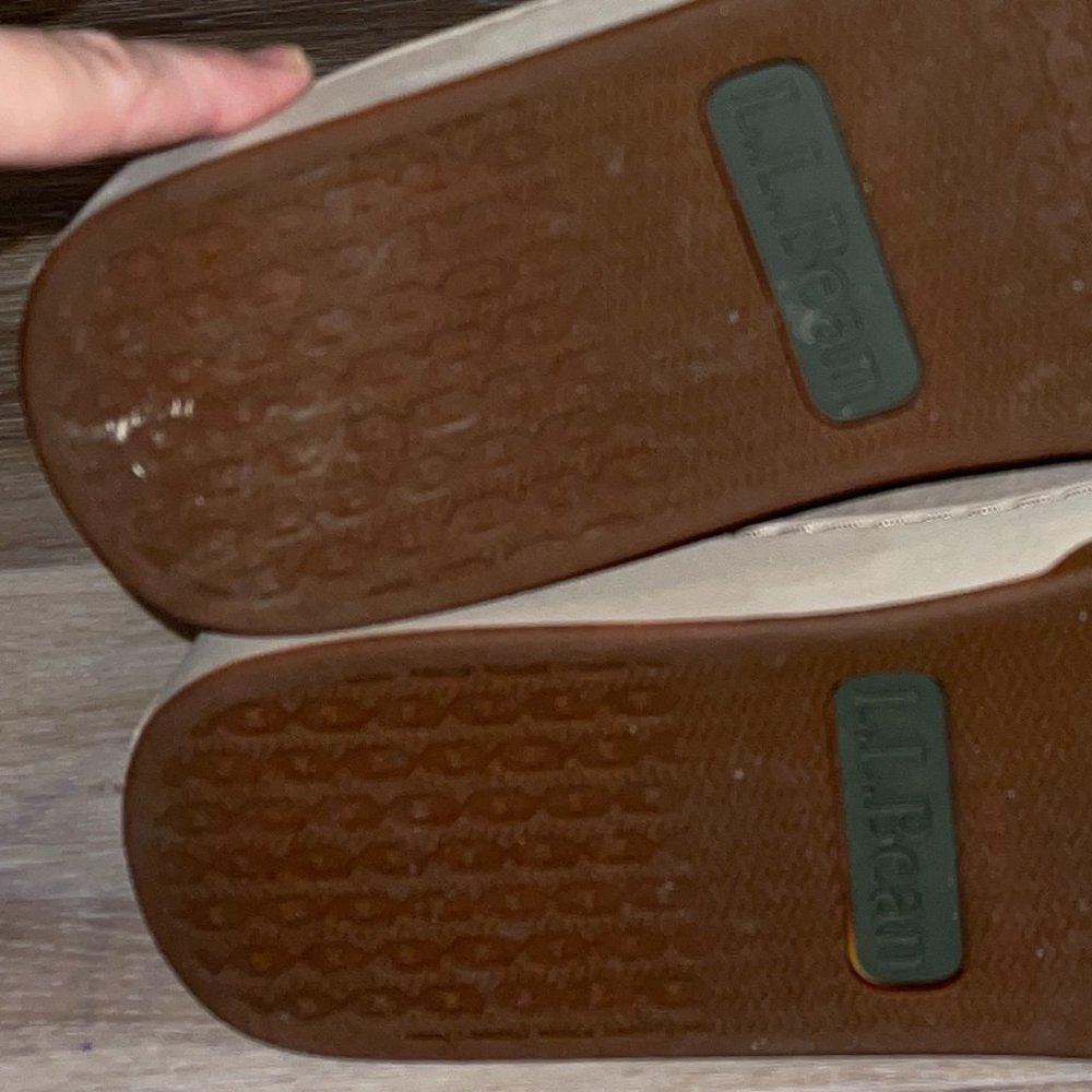 L.L. BEAN MEN'S CAMPSIDE LEATHER BOAT / DOCK SHOES SIZE 13 - Picture 12 of 15